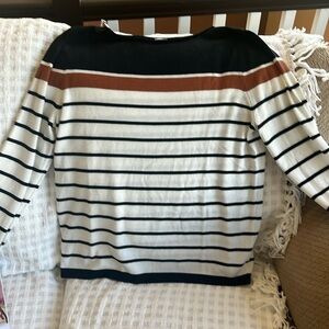 Pulse Boutique Can’t Stay Away Striped Sweater